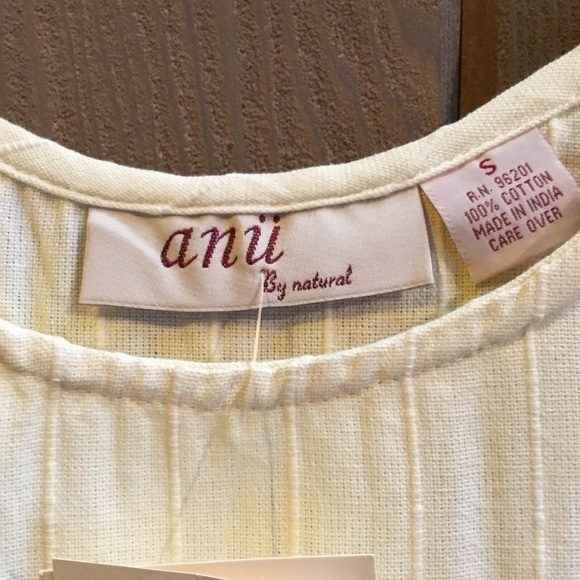 100% cotton pull over top from India - Picture 3 of 5